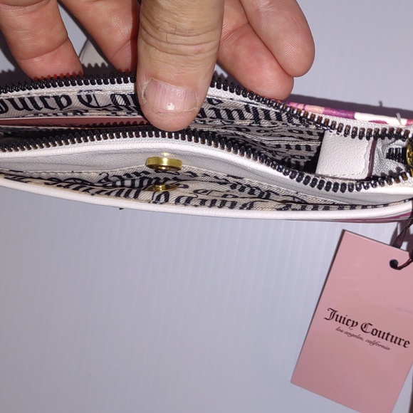 ๐JUICY COUTURE White Romantic Wrist Wallet๐ท๐๐บ - Picture 10 of 12